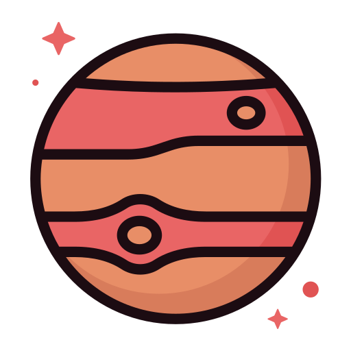 火星 Generic Outline Color icon
