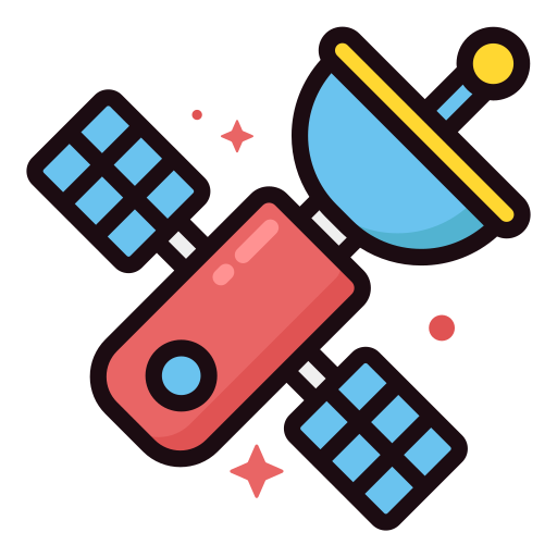 satellit Generic Outline Color icon