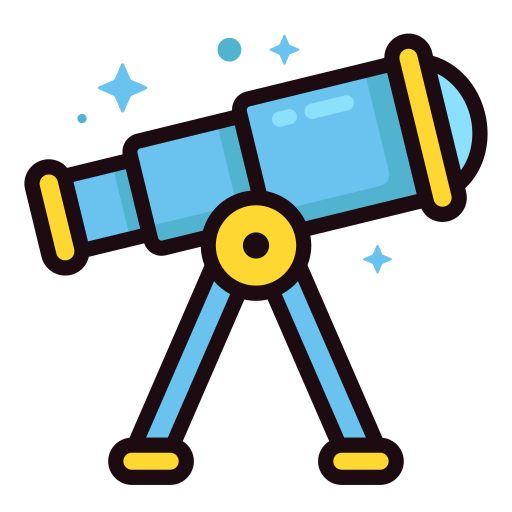 Telescope Generic Outline Color icon