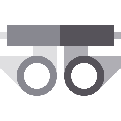 occhiali di prova Basic Straight Flat icona