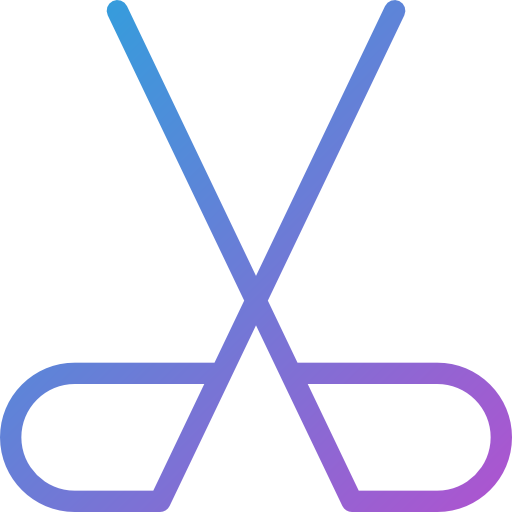 hockey sticks Dreamstale Gradient icoon