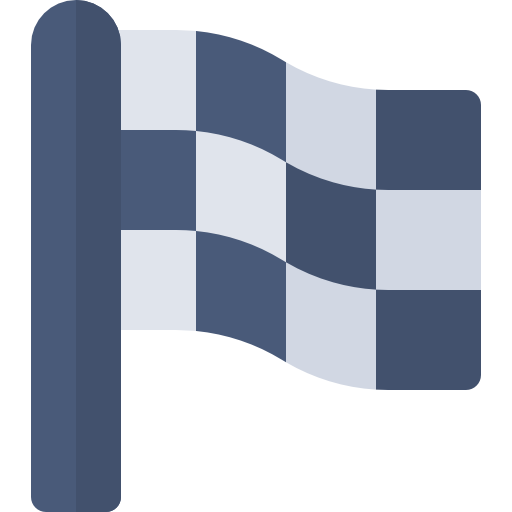 vlag Basic Rounded Flat icoon