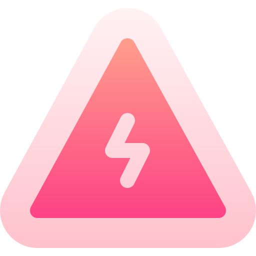 警告標識 Basic Gradient Gradient icon