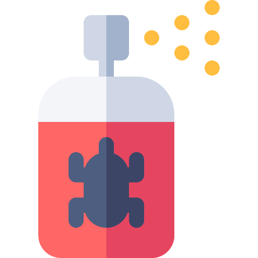 insecticide Basic Rounded Flat Icône