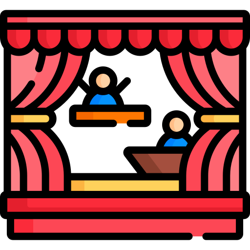 teatr Special Lineal color ikona