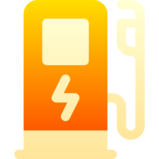 전기 스테이션 Basic Gradient Gradient icon