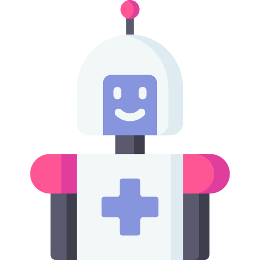 medizinischer roboter Special Flat icon