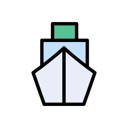 船 Vector Stall Lineal Color icon