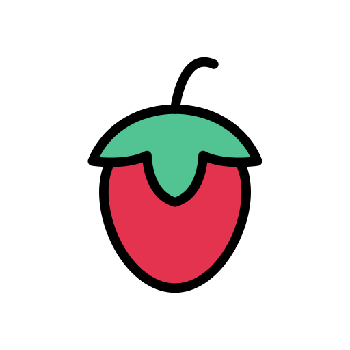 tomate Vector Stall Lineal Color icon
