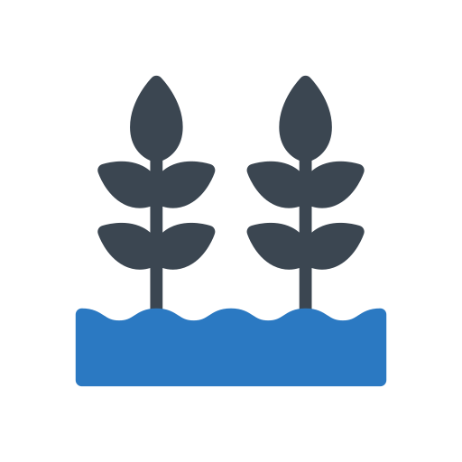 Smart farm Generic Blue icon