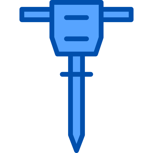 Jackhammer Generic Blue icon