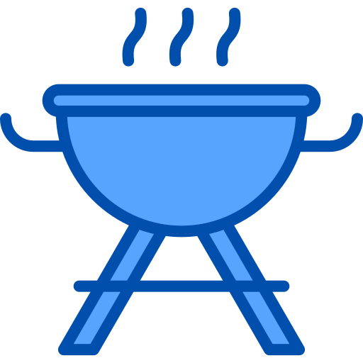 Barbecue Generic Blue icon
