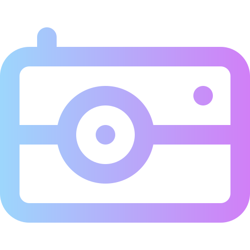 fotocamera Super Basic Rounded Gradient icona