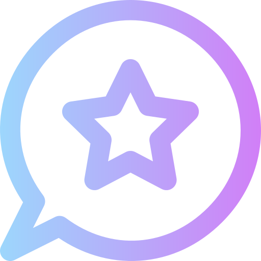 star Super Basic Rounded Gradient icon