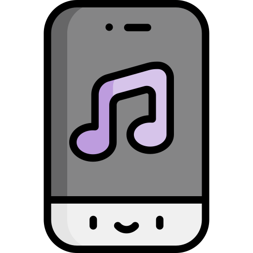 musik-app Kawaii Lineal color icon