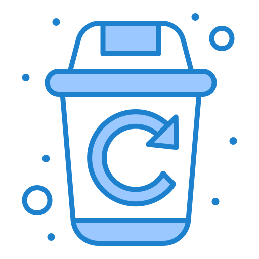 Garbage Generic Blue icon