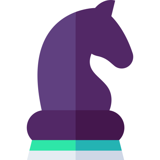 schachfigur Basic Straight Flat icon