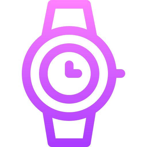 reloj de pulsera Basic Gradient Lineal color icono
