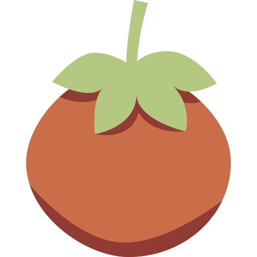 Tomato Cartoon Flat icon