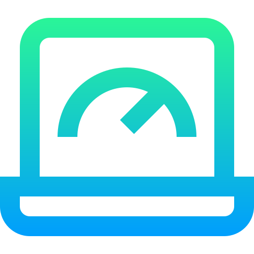 고속 Super Basic Straight Gradient icon