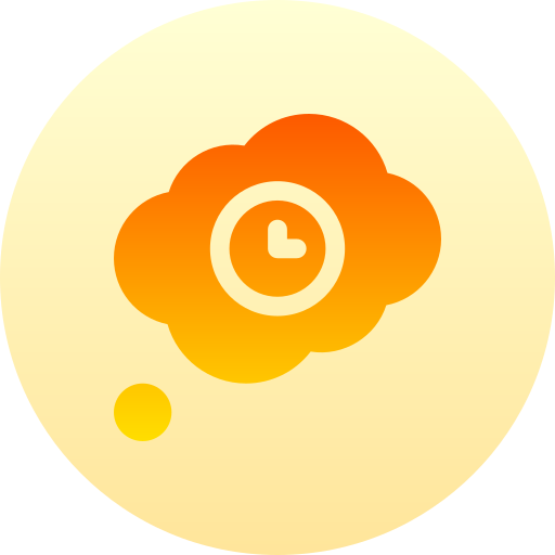 pensar Basic Gradient Circular icono