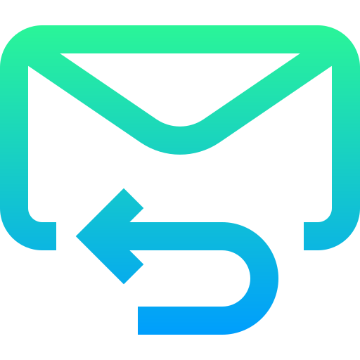 correo electrónico Super Basic Straight Gradient icono