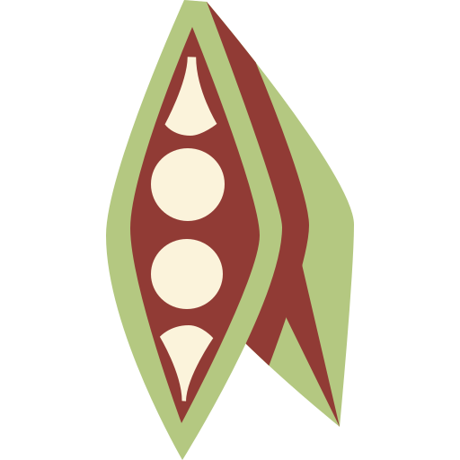 Peas Cartoon Flat icon