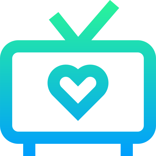 televisor Super Basic Straight Gradient icono