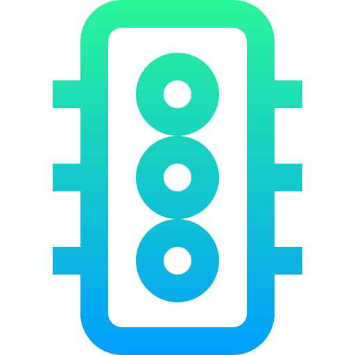 semafori Super Basic Straight Gradient icona