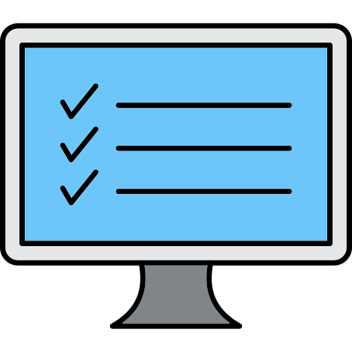 monitor Generic Thin Outline Color icon