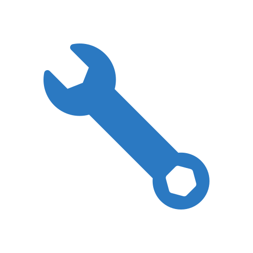 herramienta de llave Generic Blue icono