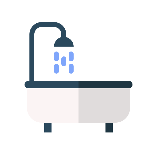 vasca da bagno Generic Flat icona