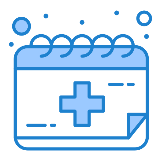 Calendar Generic Blue icon