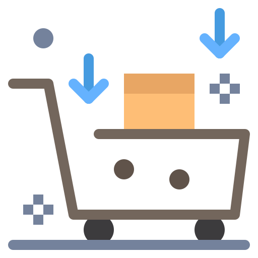 Shopping cart Flatart Icons Flat icon