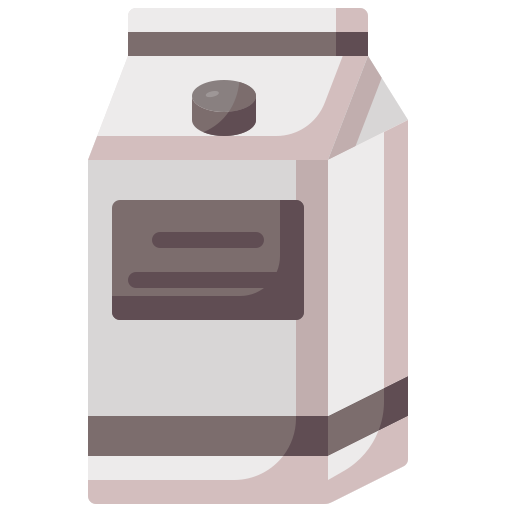 caixa de leite Generic Flat Ícone