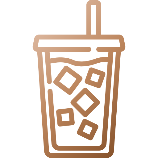 アイスコーヒー Generic Gradient icon