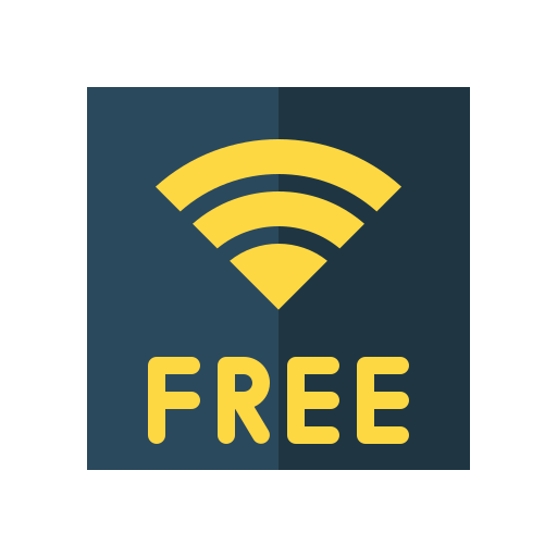 gratis wifi Generic Flat icoon