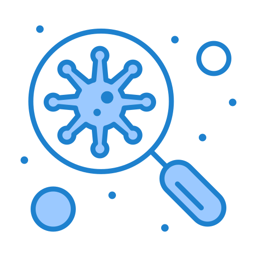 virus Generic Blue icono