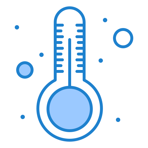 temperatuur Generic Blue icoon