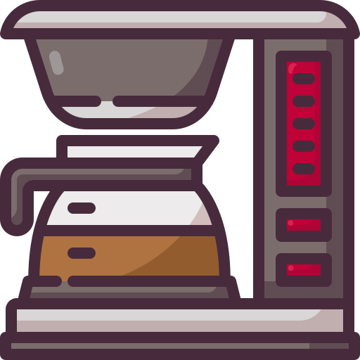 maquina de cafe Generic Outline Color icono
