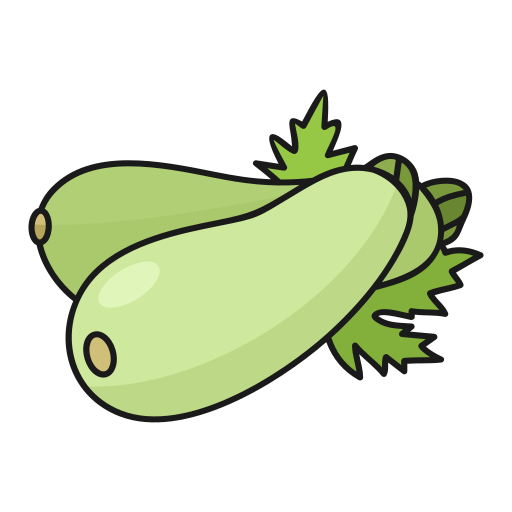 zucchini Generic Thin Outline Color icon