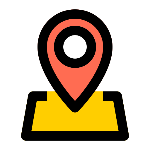 Locations Generic Outline Color icon