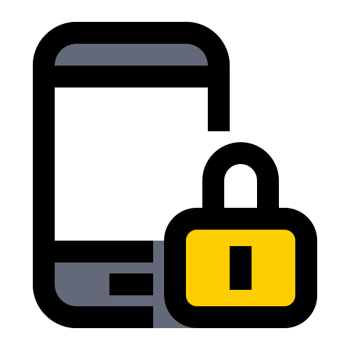 Мобильный пароль Generic Outline Color иконка