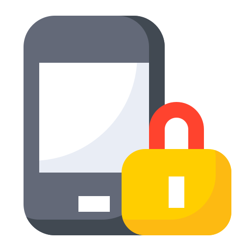 Mobile password Generic Flat icon