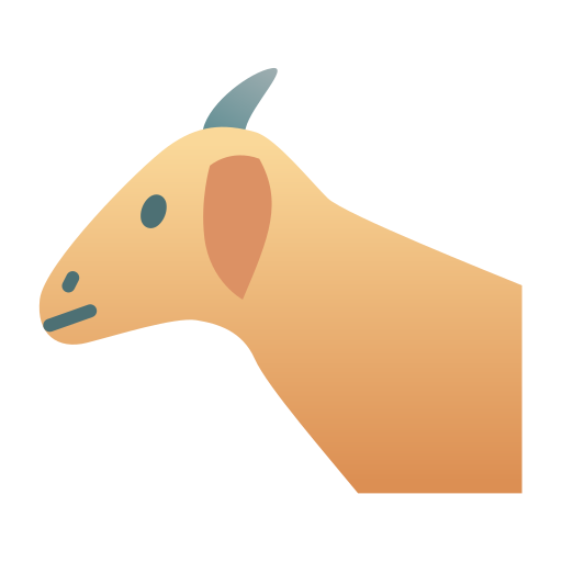 cabra Generic Flat Gradient icono