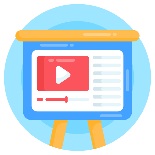 video Generic Circular icono