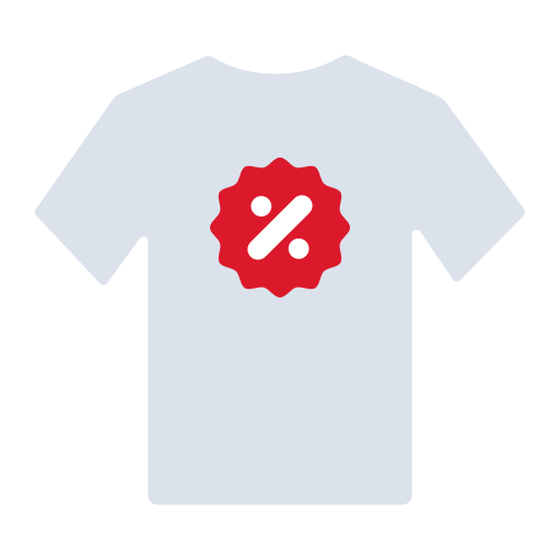 shirt Generic Flat icoon