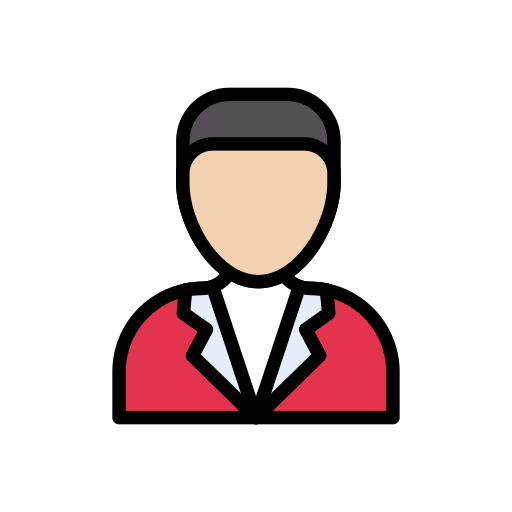 Manager Vector Stall Lineal Color icon