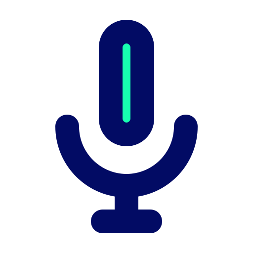 Микрофон Generic Fill & Lineal иконка