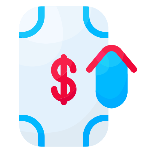 stuur geld Generic Flat icoon